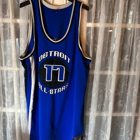 Vintage Street Ball All-STARS Detroit Michigan #17 Jersey Men Size 56 - Picture 4 of 9